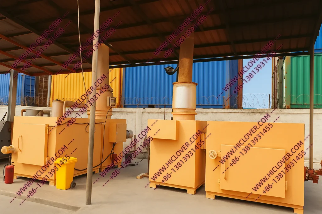 Containerized Waste Incineration Units for Oil & Gas Pipeline and Cross-Border Infrastructure Projects