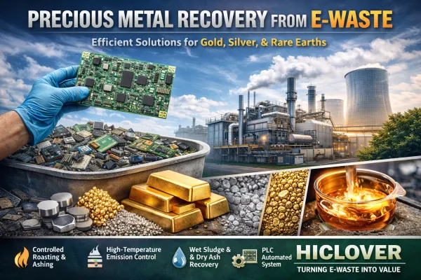Precious Metal Recovery from E-Waste: Advanced Thermal Pre-Treatment Strategies for a Resource-Constrained World